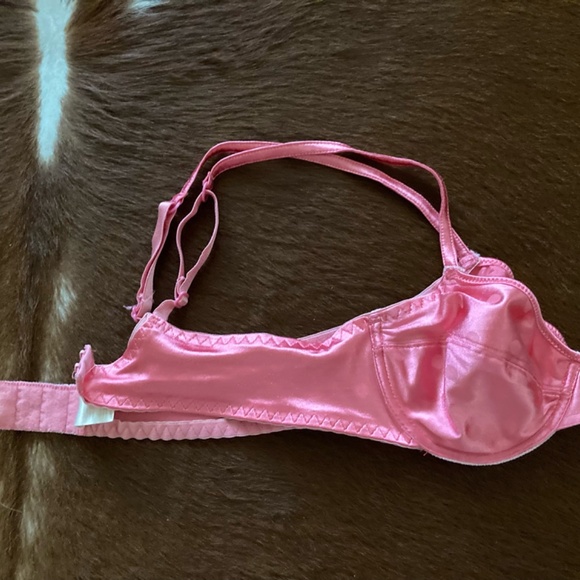 90s Pink Stain Polka Dot Bra - Picture 3 of 4